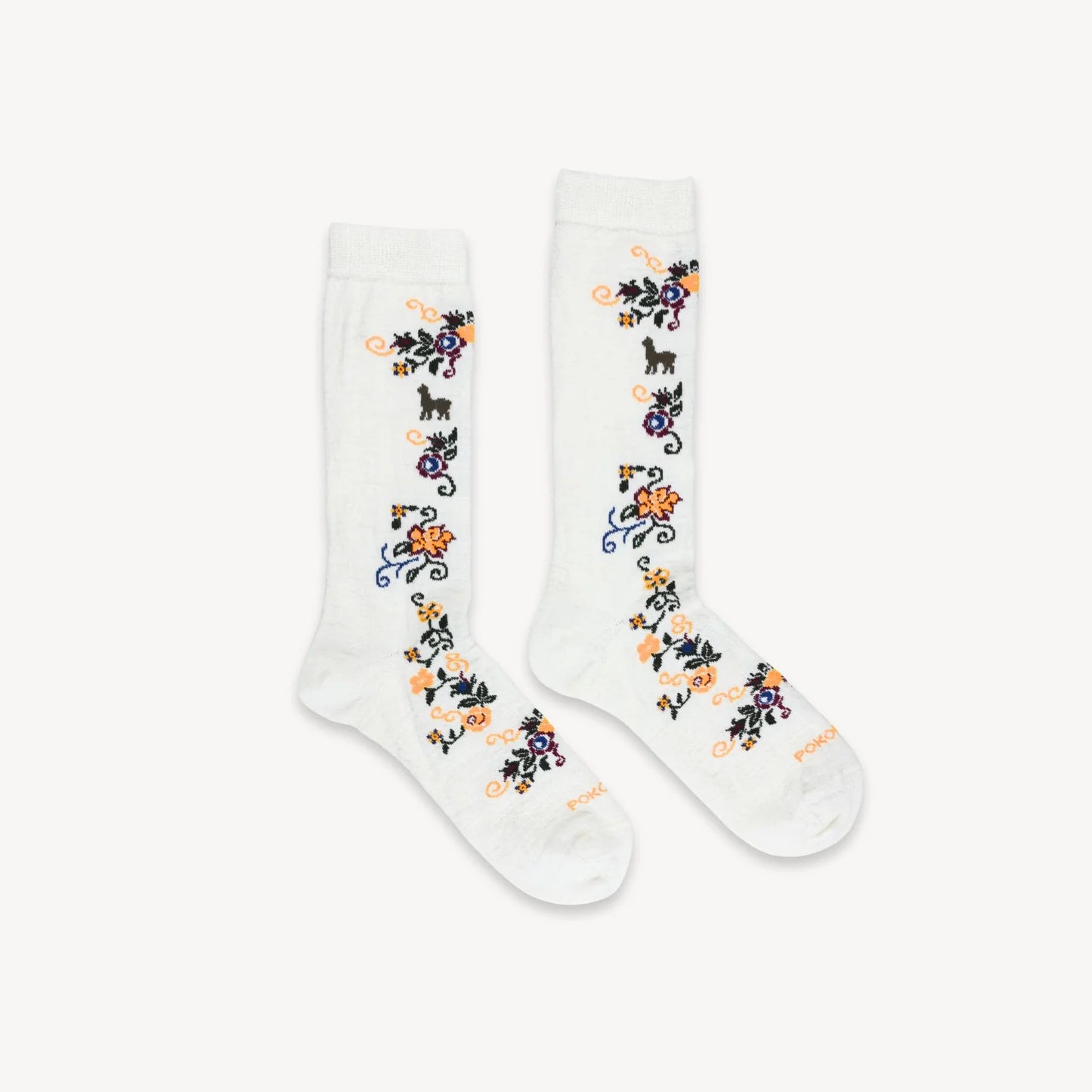 Alpaca Patterned Socks, Fair Trade