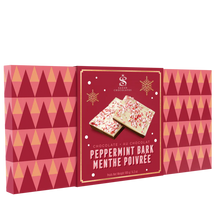 Load image into Gallery viewer, Peppermint Bark Chocolate Box
