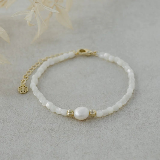 Bayla Bracelet: Mother Of Pearl