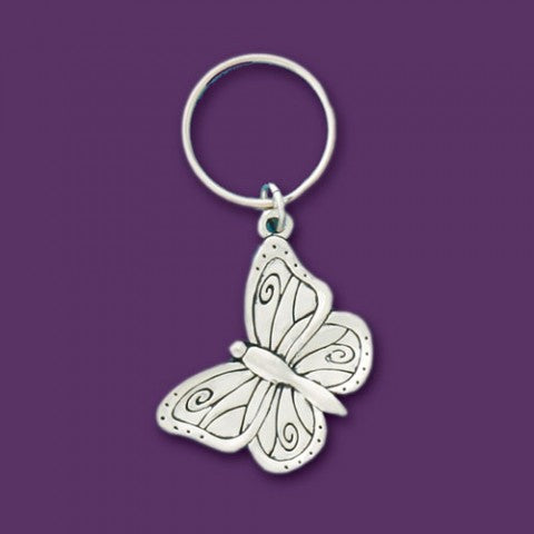 Pewter Keychain