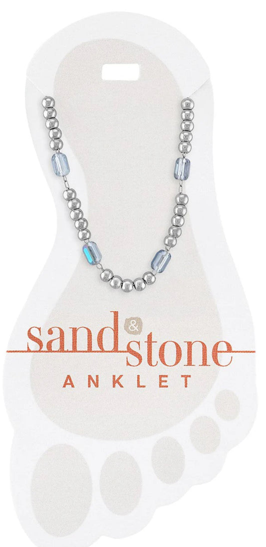 Sand & Stone Anklets Silver