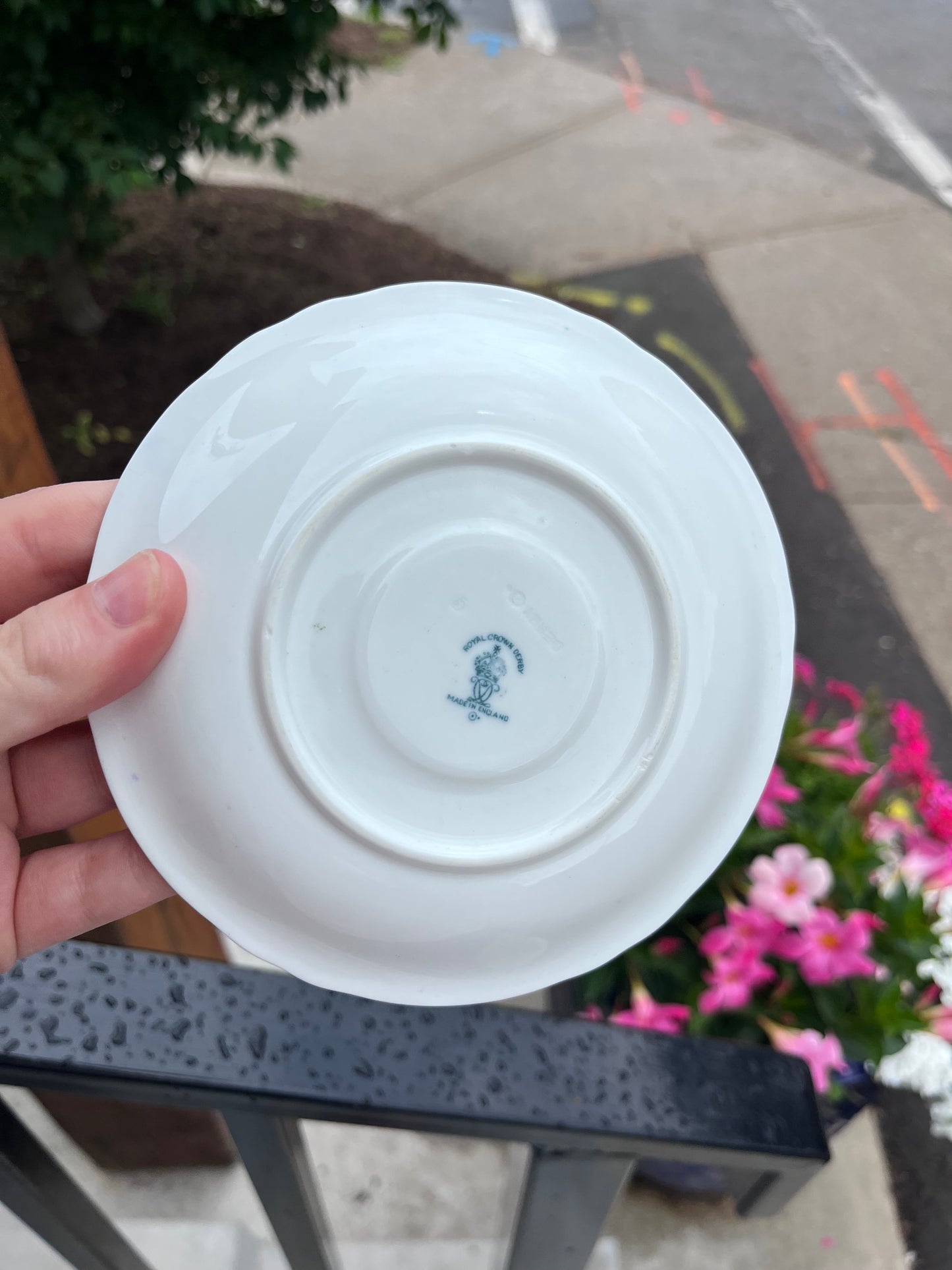 Vintage Royal Crown Plate