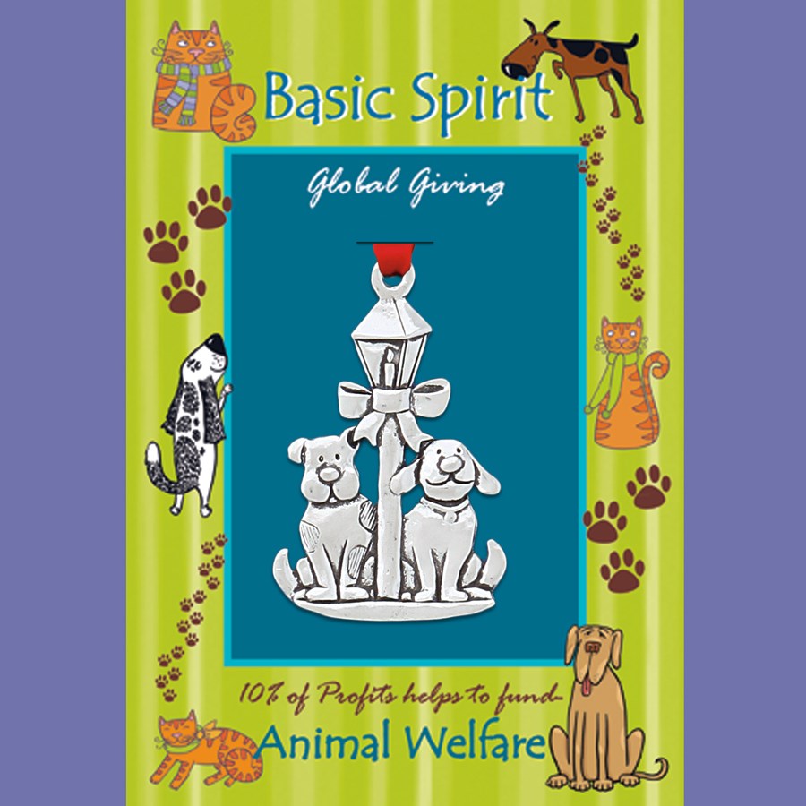 Basic Spirit Pewter Christmas Ornaments