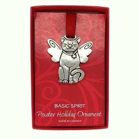 Basic Spirit Pewter Christmas Ornaments