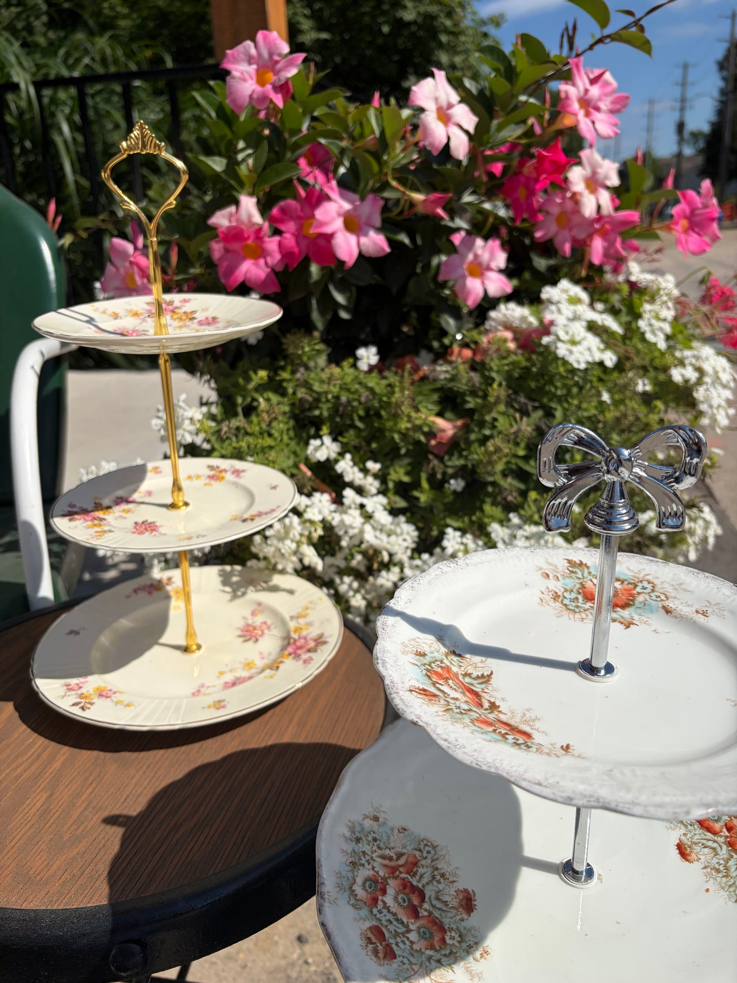 Vintage Tiered Jewelry Holders
