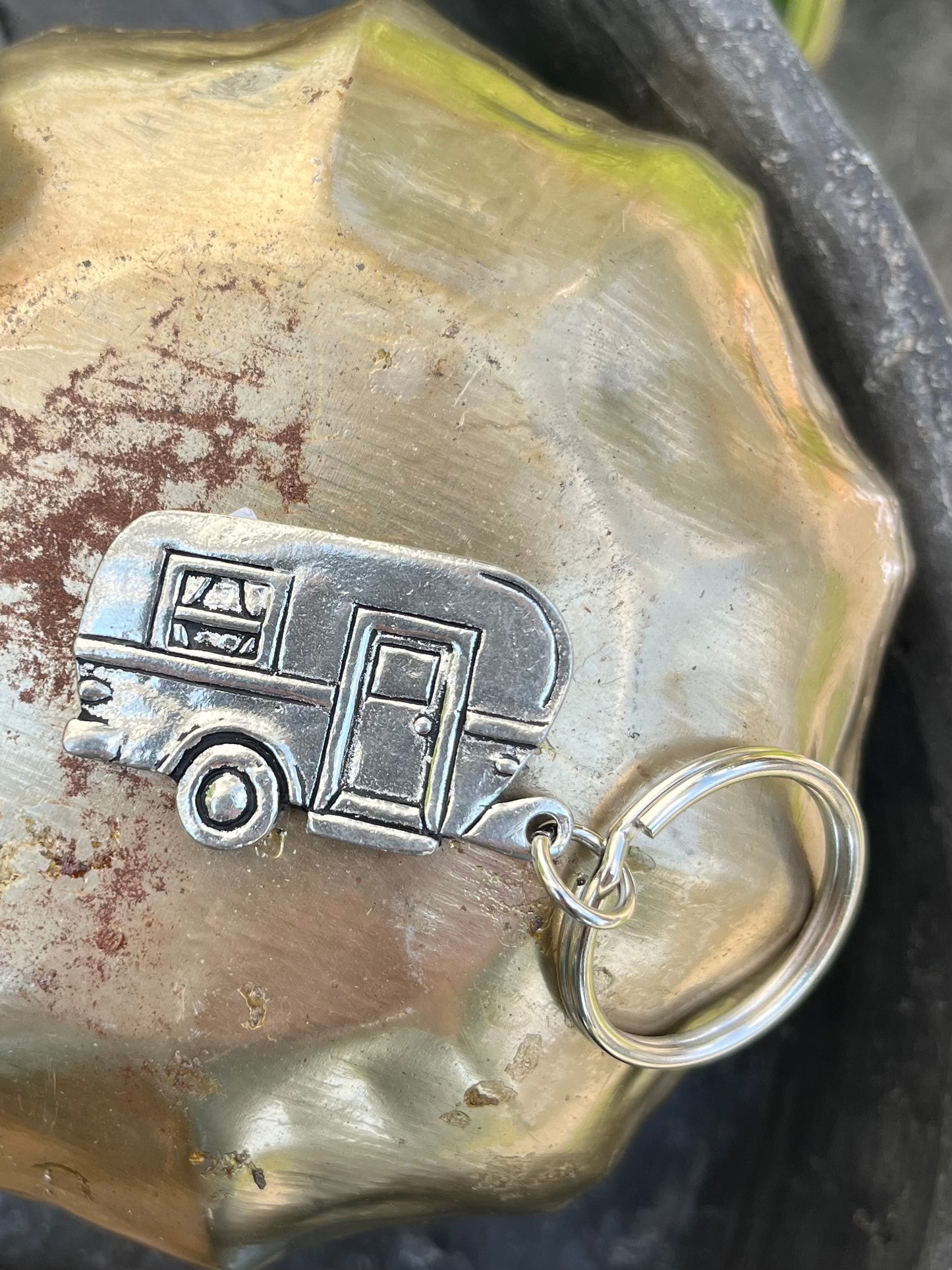 Pewter Keychain
