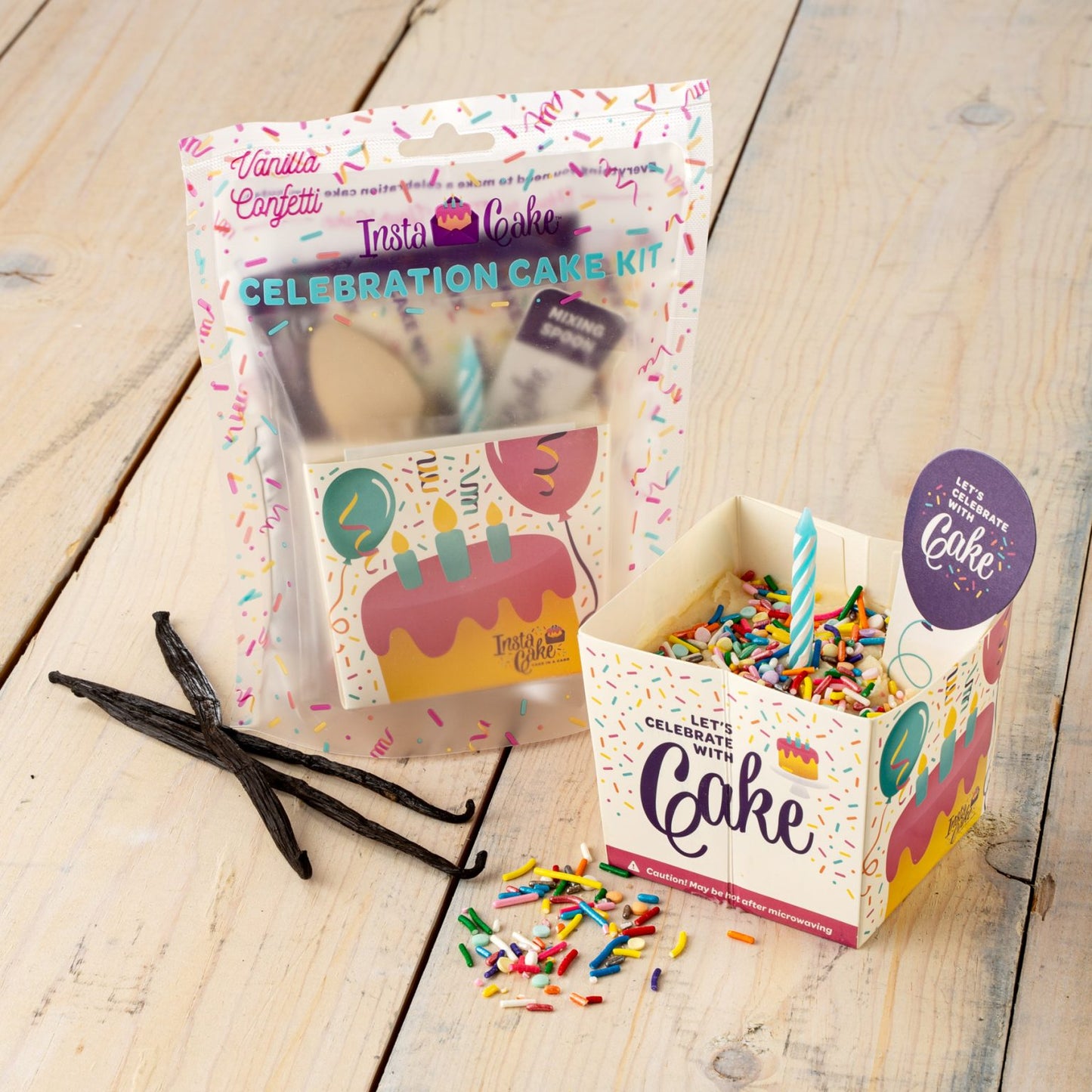 Insta Cake Celebration Cake Kits - as seen on Dragon's Den