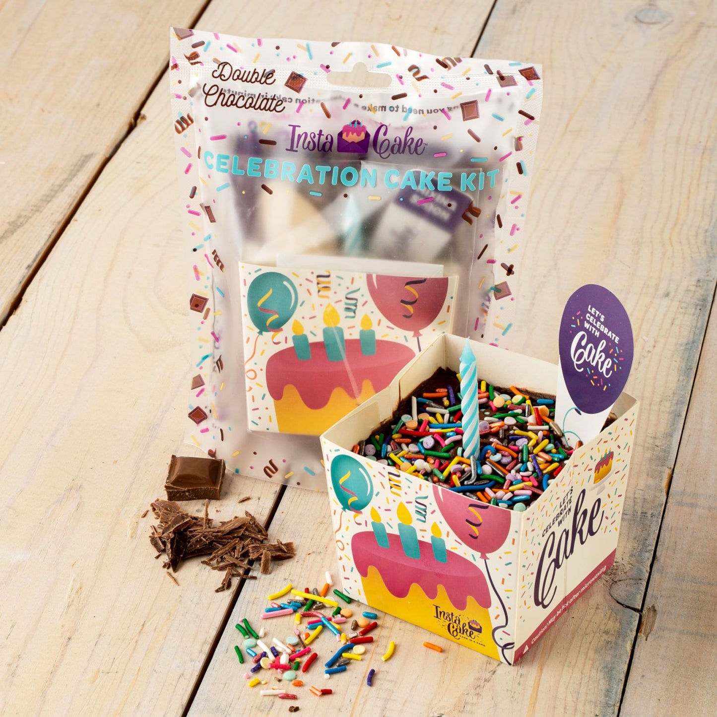 Insta Cake Celebration Cake Kits - as seen on Dragon's Den