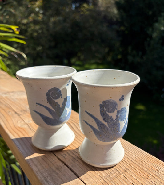 Vintage Studio Pottery Small Cups