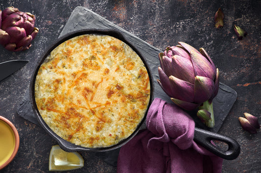 Parmesan Artichoke Skillet Dip