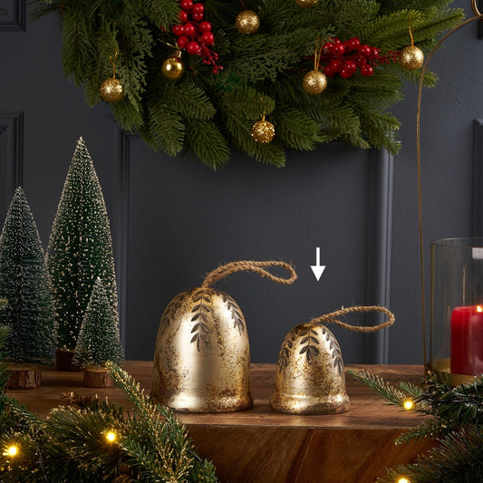 Blitzen Glass Bells