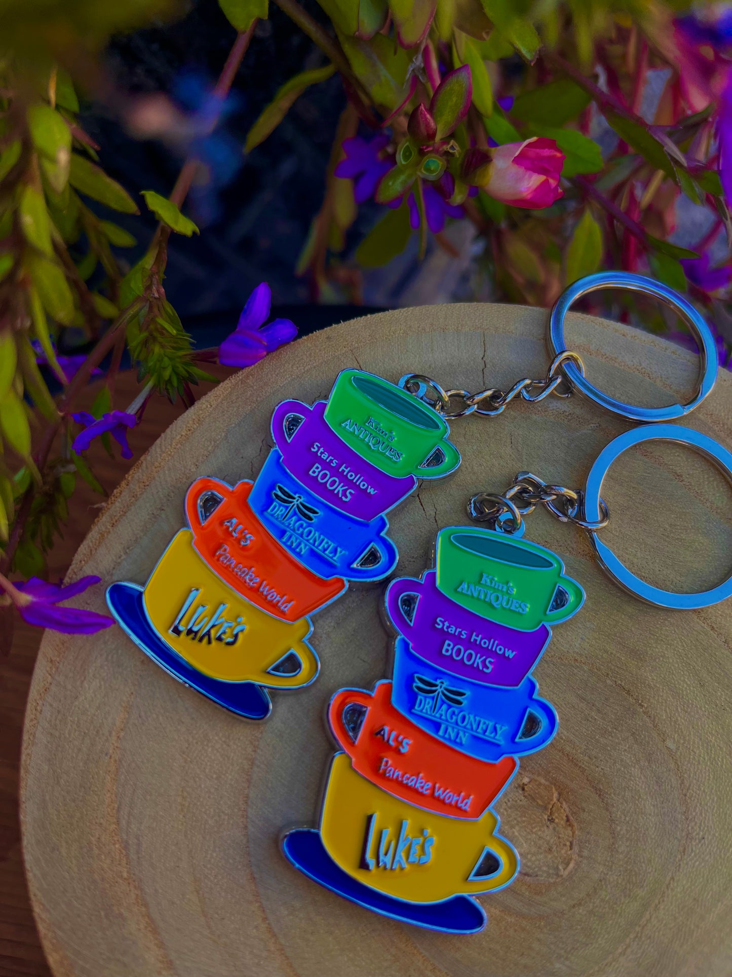 Stars Hollow Keychain