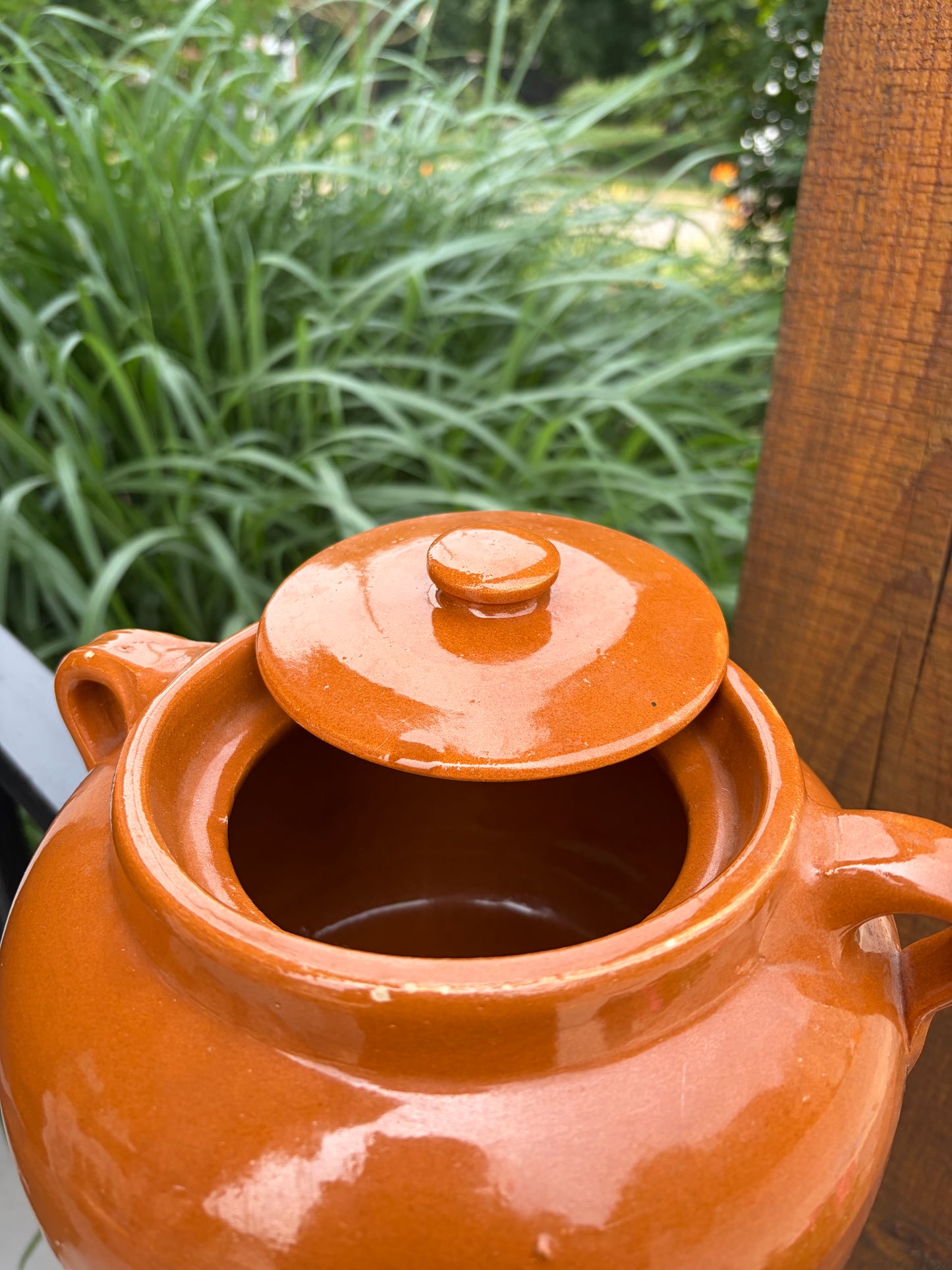 Vintage Huge Bean Pot