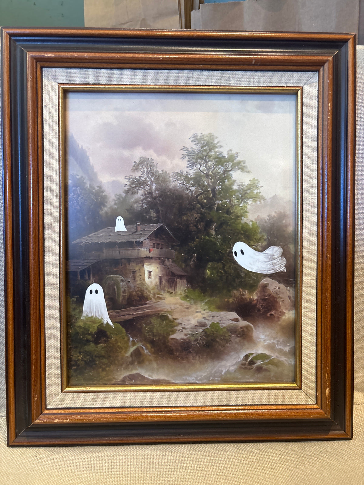 Vintage Framed Fall Prints