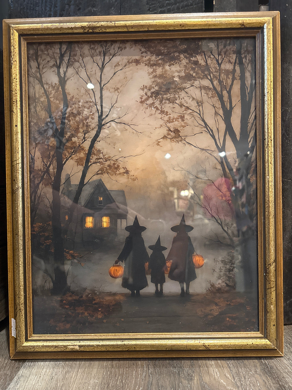 Vintage Framed Fall Prints