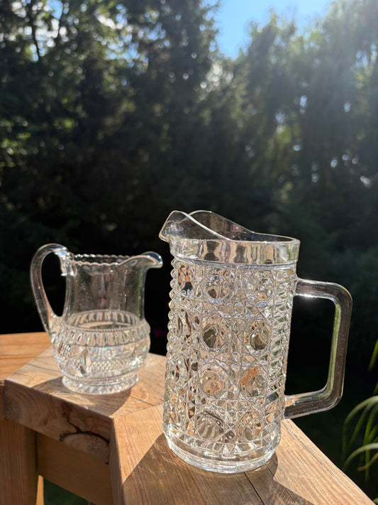 Vintage Crystal Jugs