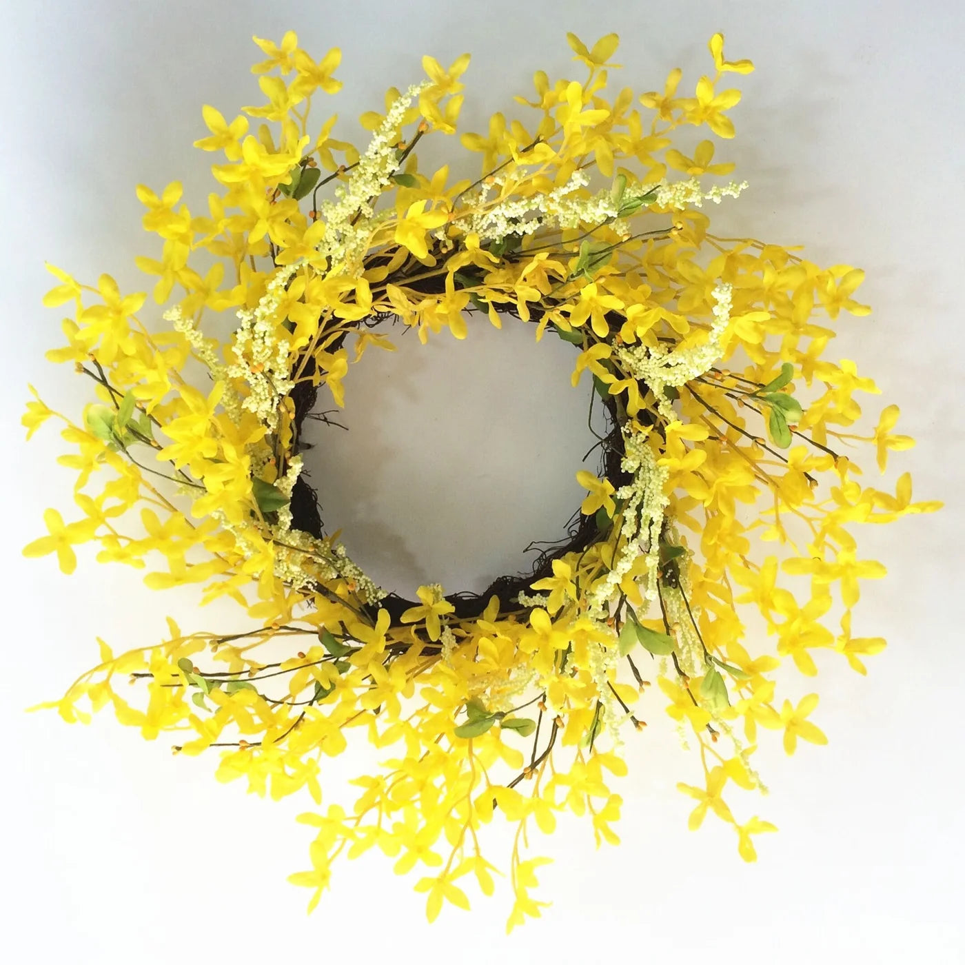 Forsythia Spring Wreath