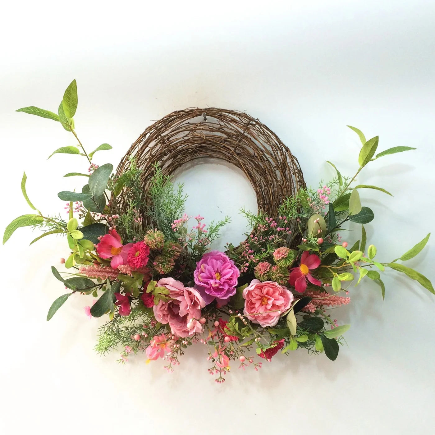 Floral Half Wreath