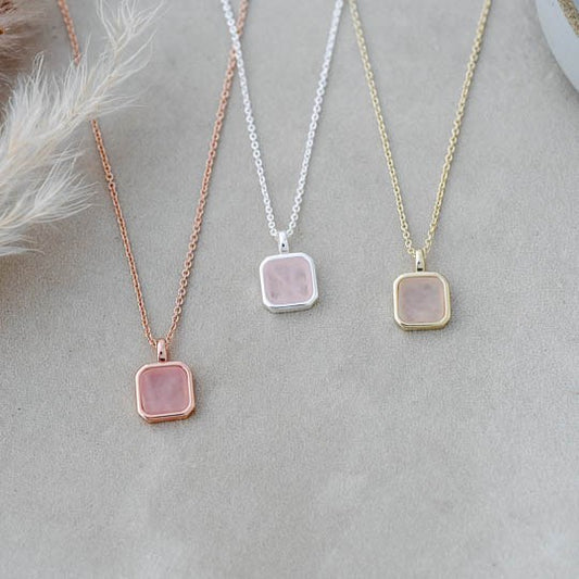 Florence Square Necklace Glee