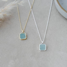 Load image into Gallery viewer, Florence Square Necklace Glee
