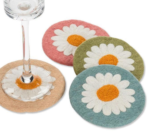 Daisy Coaster Set