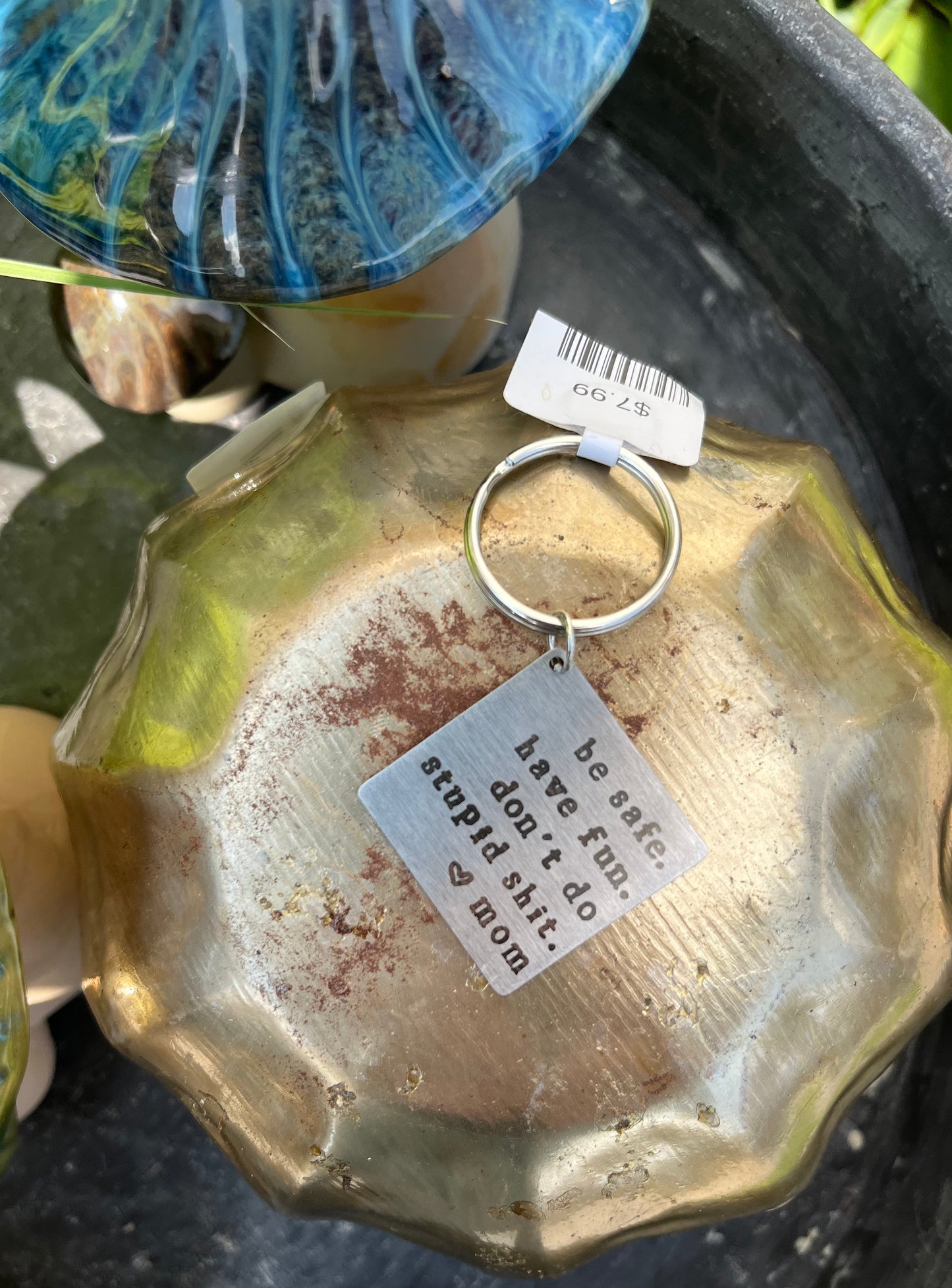 Be Safe Key Chain