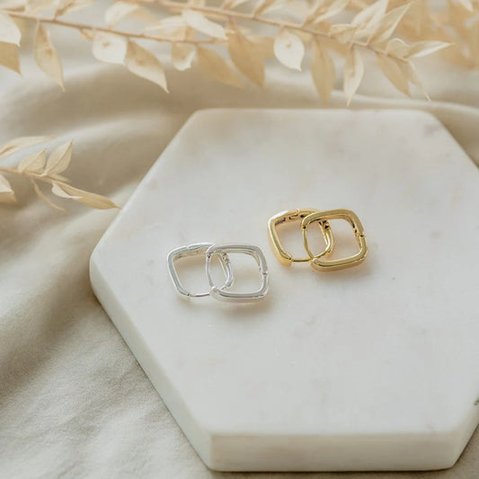 Petite Square Hoop, Glee