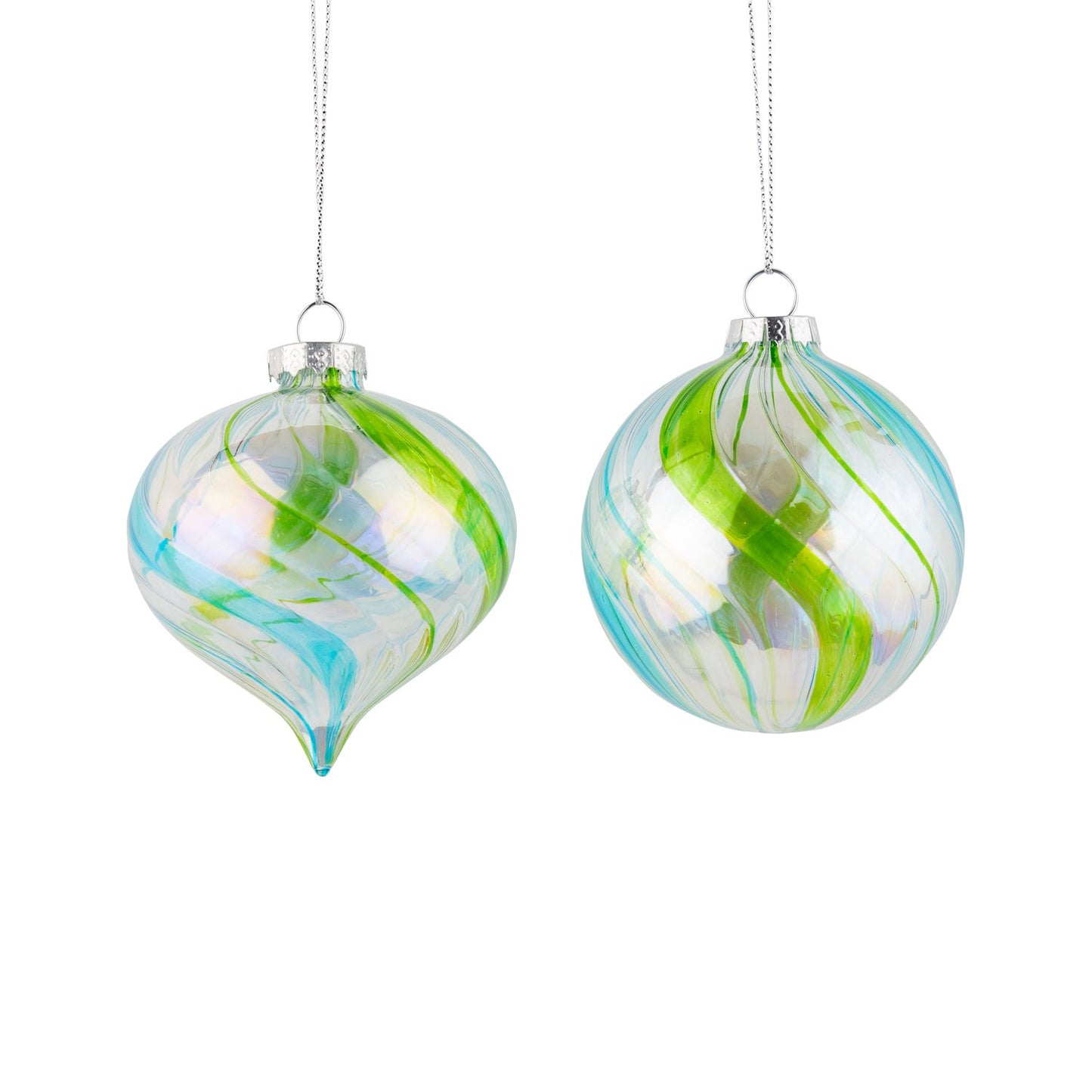 Swirled Glass Ornament