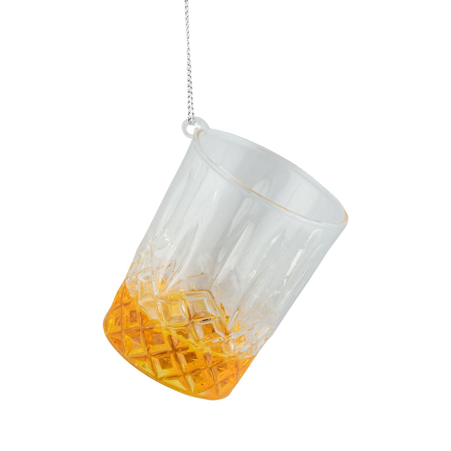 Glass Classic Bourbon Cocktails Ornament