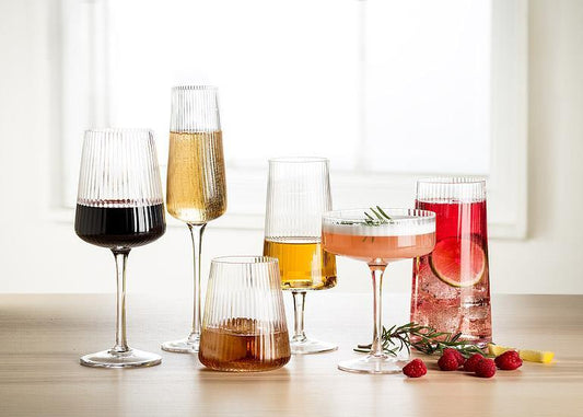 Optic Goblet Wine Glass