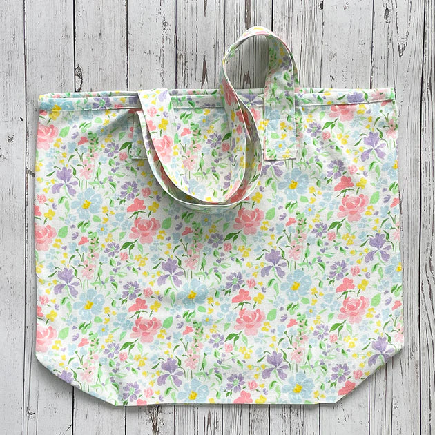 Cotton Print Cloth Tote Bags