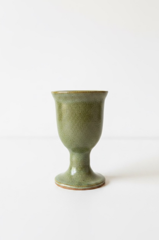Vintage Pottery Goblets