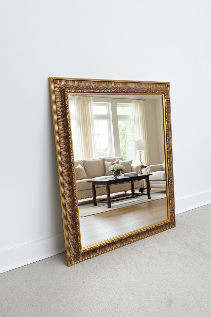 Vintage Gold Mirrors