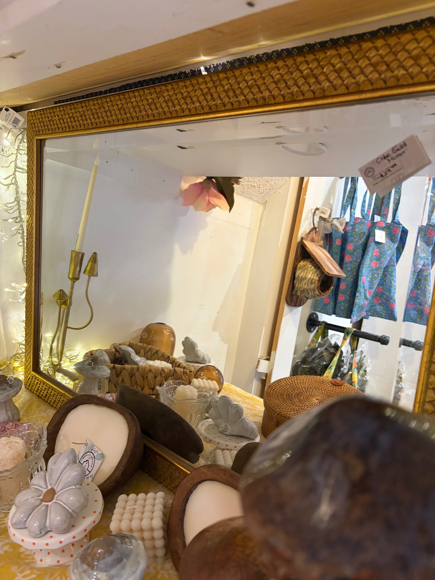Vintage Gold Mirrors
