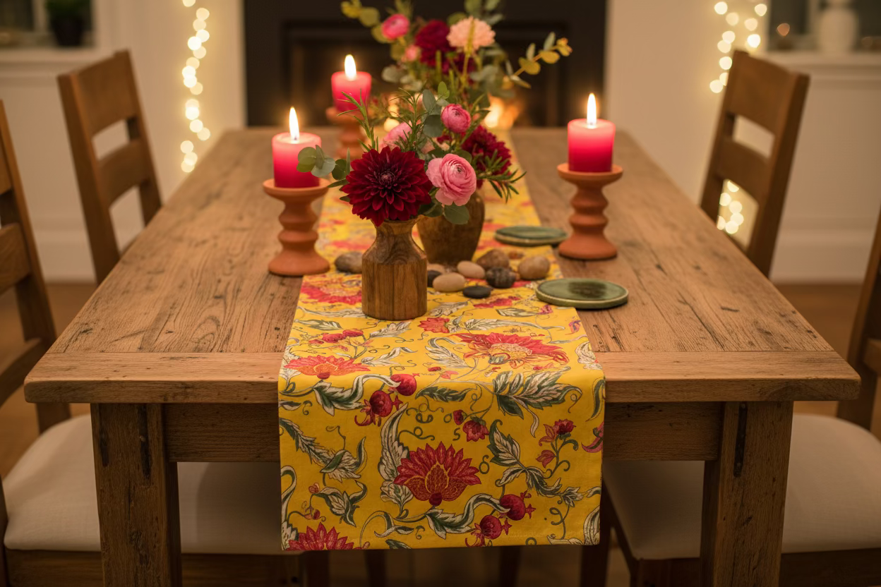 Mahogany Table Runner
