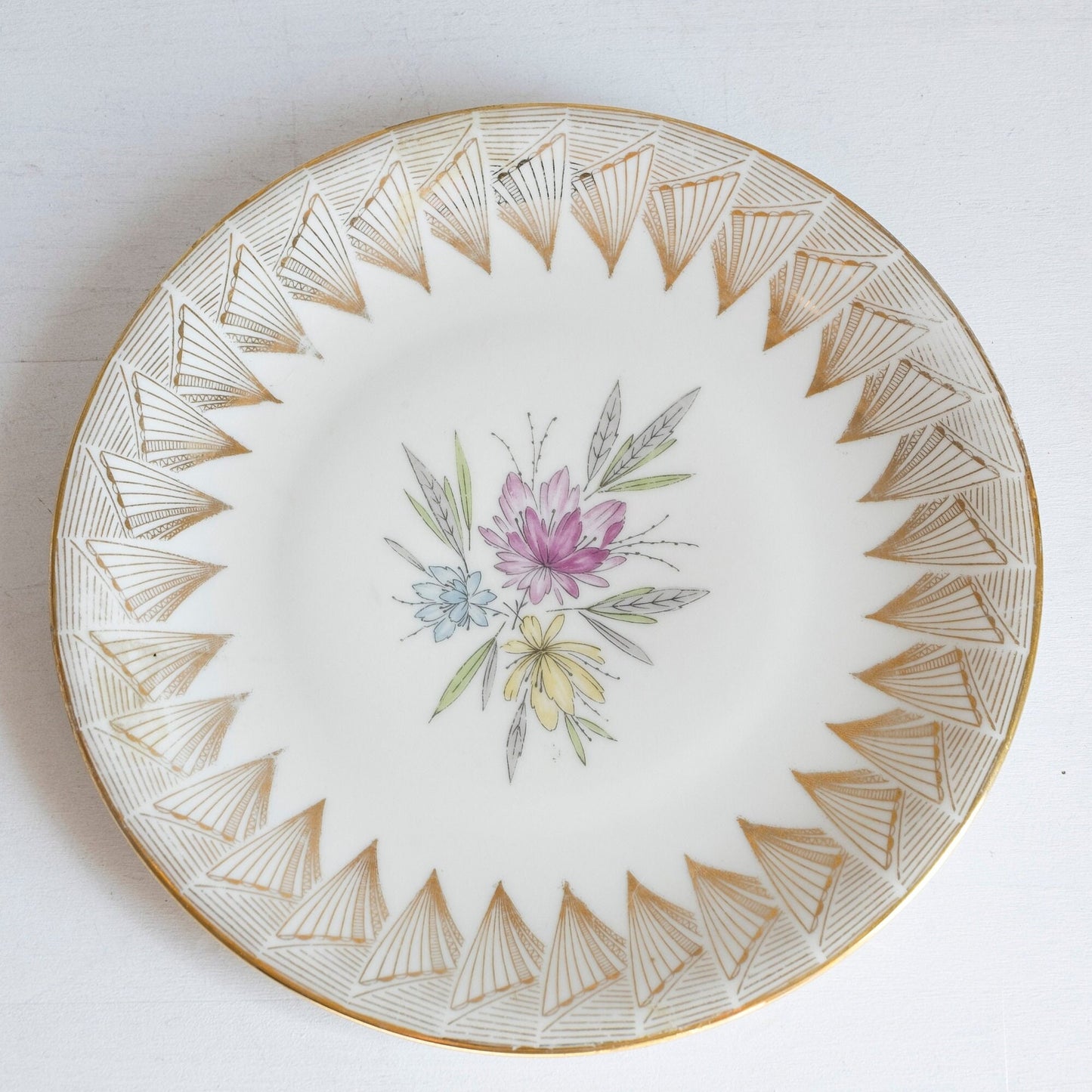 Vintage Bavaria Elfenbein Tea Cup Set