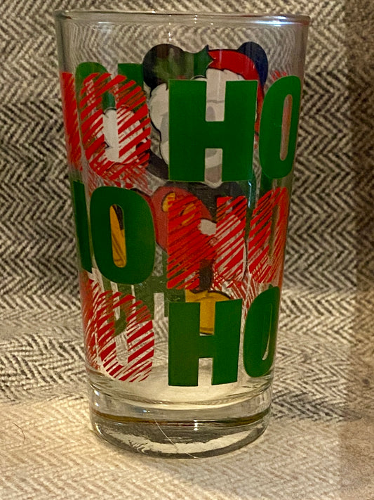 Mickey Mouse Vintage Christmas Drinking Glasses