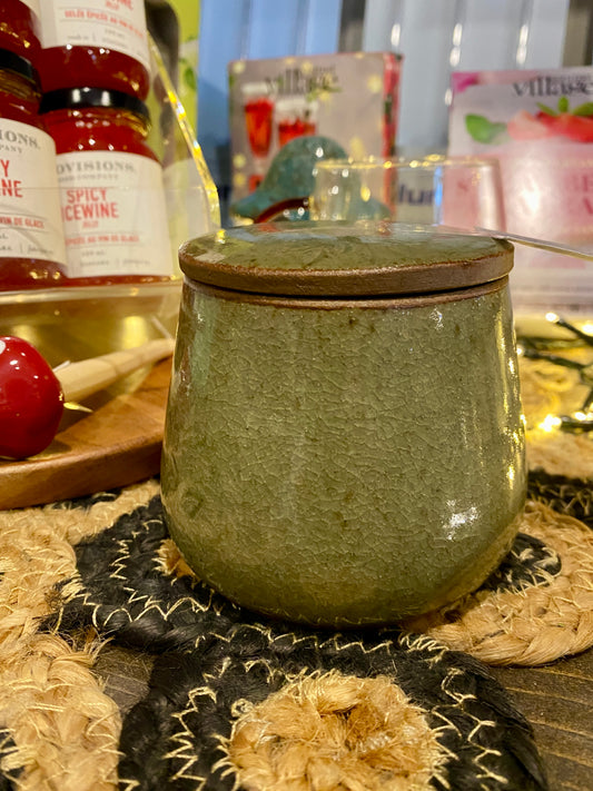 Handmade Pottery Butter Bells