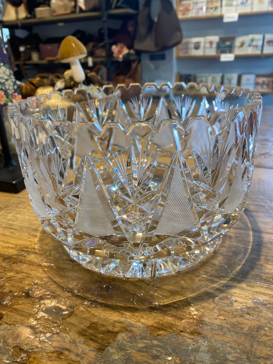 Vintage Crystal Bowl