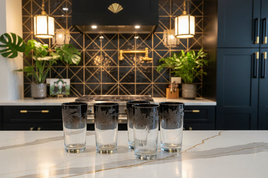 MCM Highball Glass Set