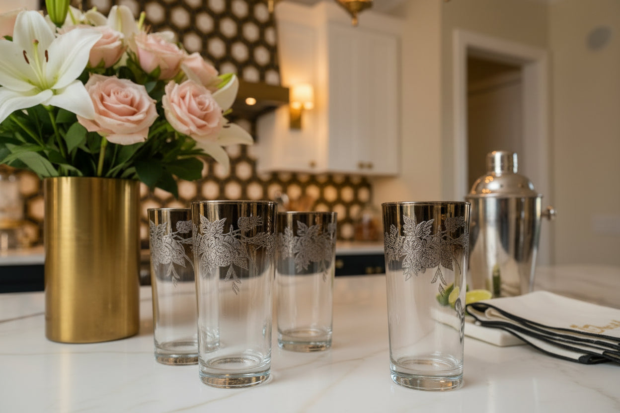 MCM Highball Glass Set