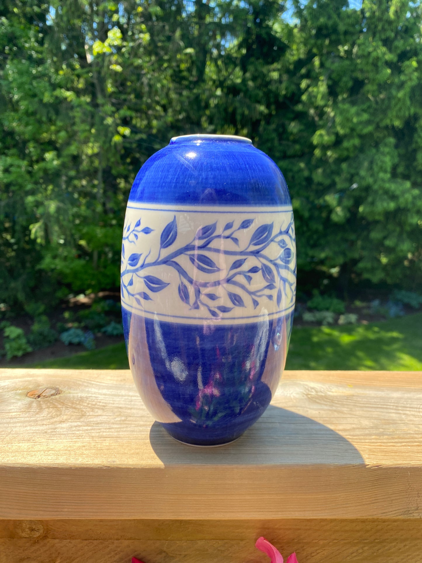 Blue & White Vase