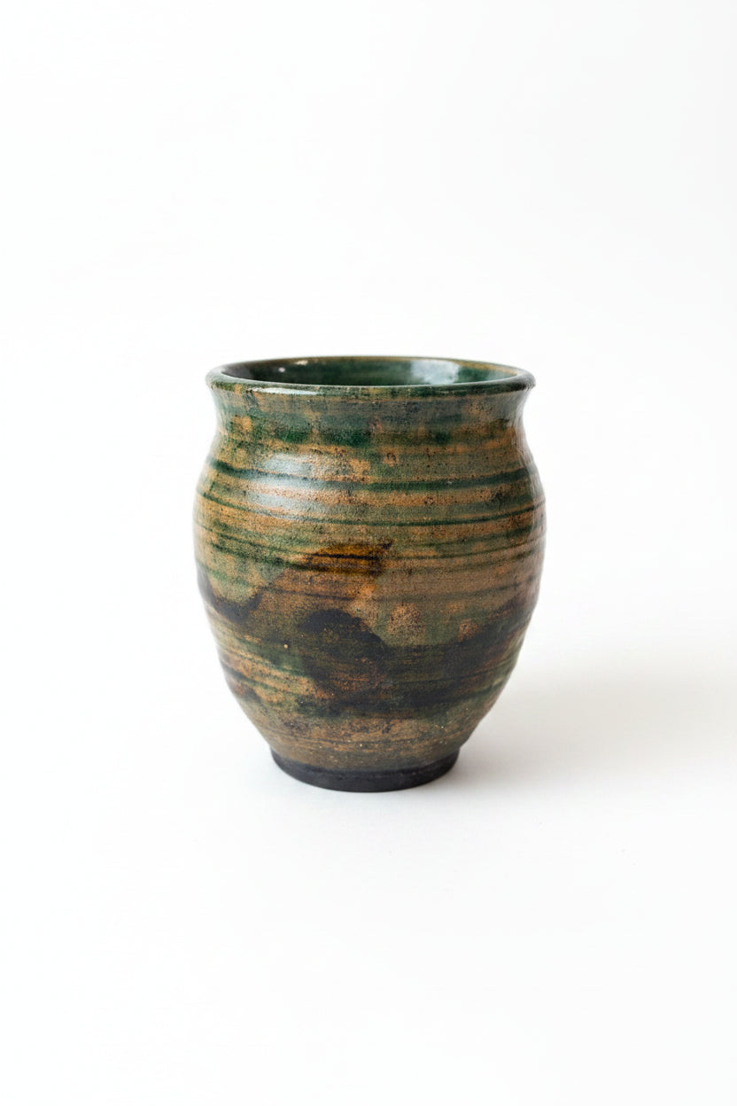 Signed Pottery Vase