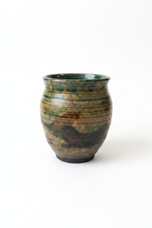 Signed Pottery Vase
