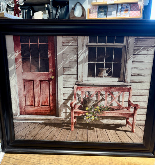 Front Porch Vintage Print