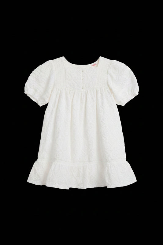 Child's White Eyelet Dress
