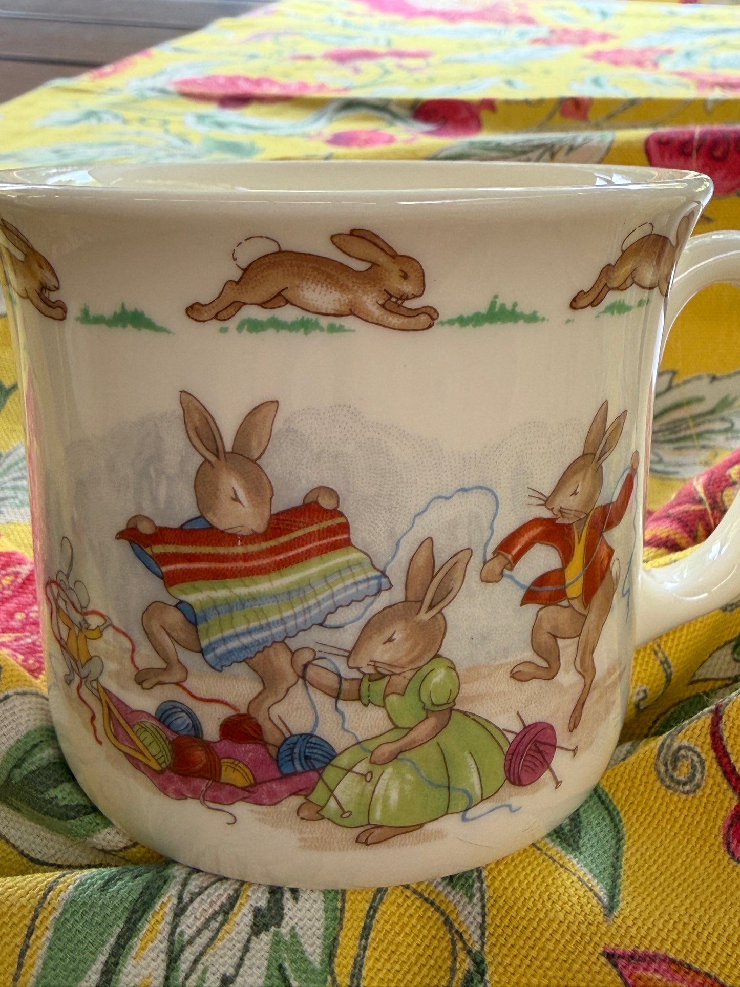 Vintage Children's Mug - Bunnykins