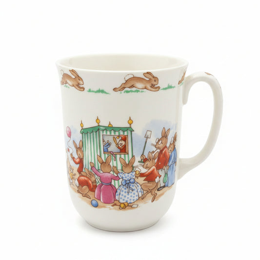 Bunnykins Vintage Mug Punch & Judy Theatre