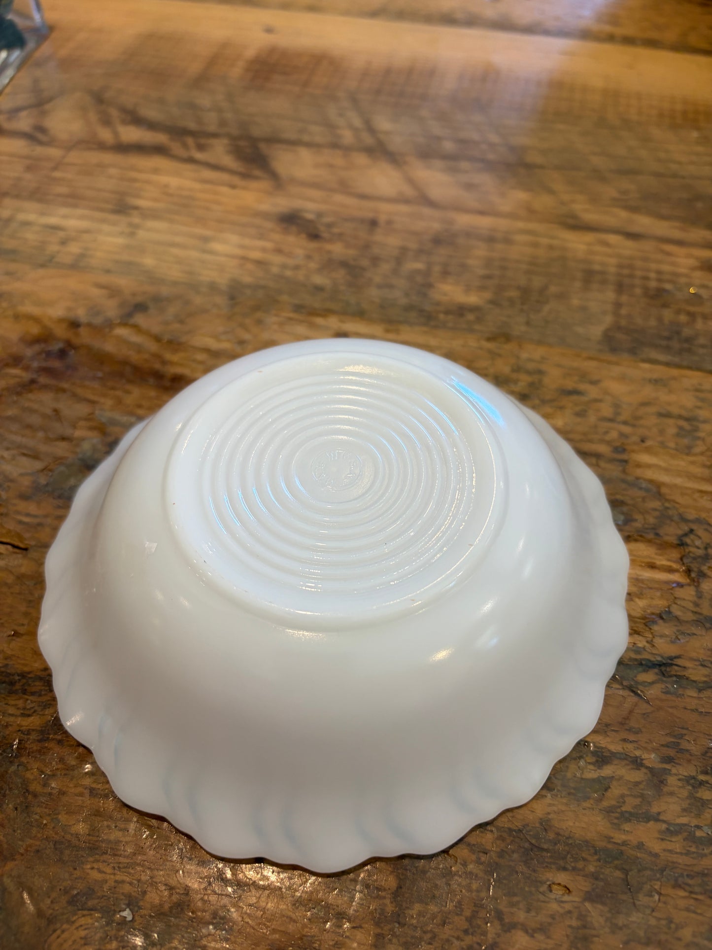 Milk White Depression Glass Macbeth-Evans Co. Bowls