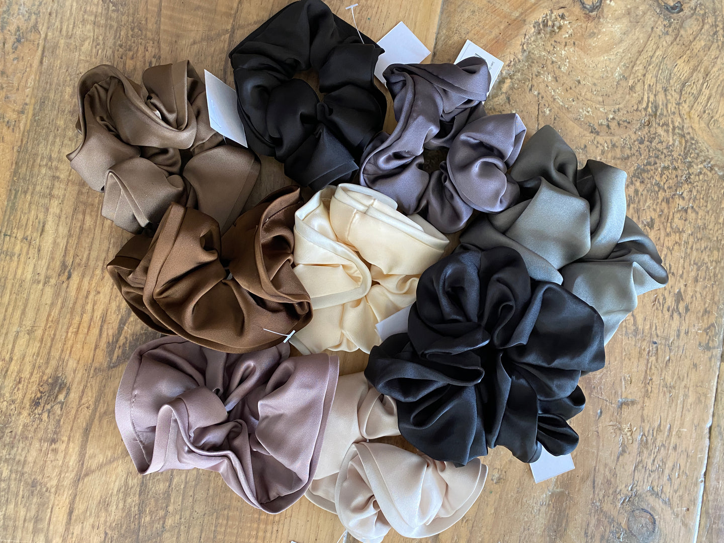 Satin Scrunchies Extra Large